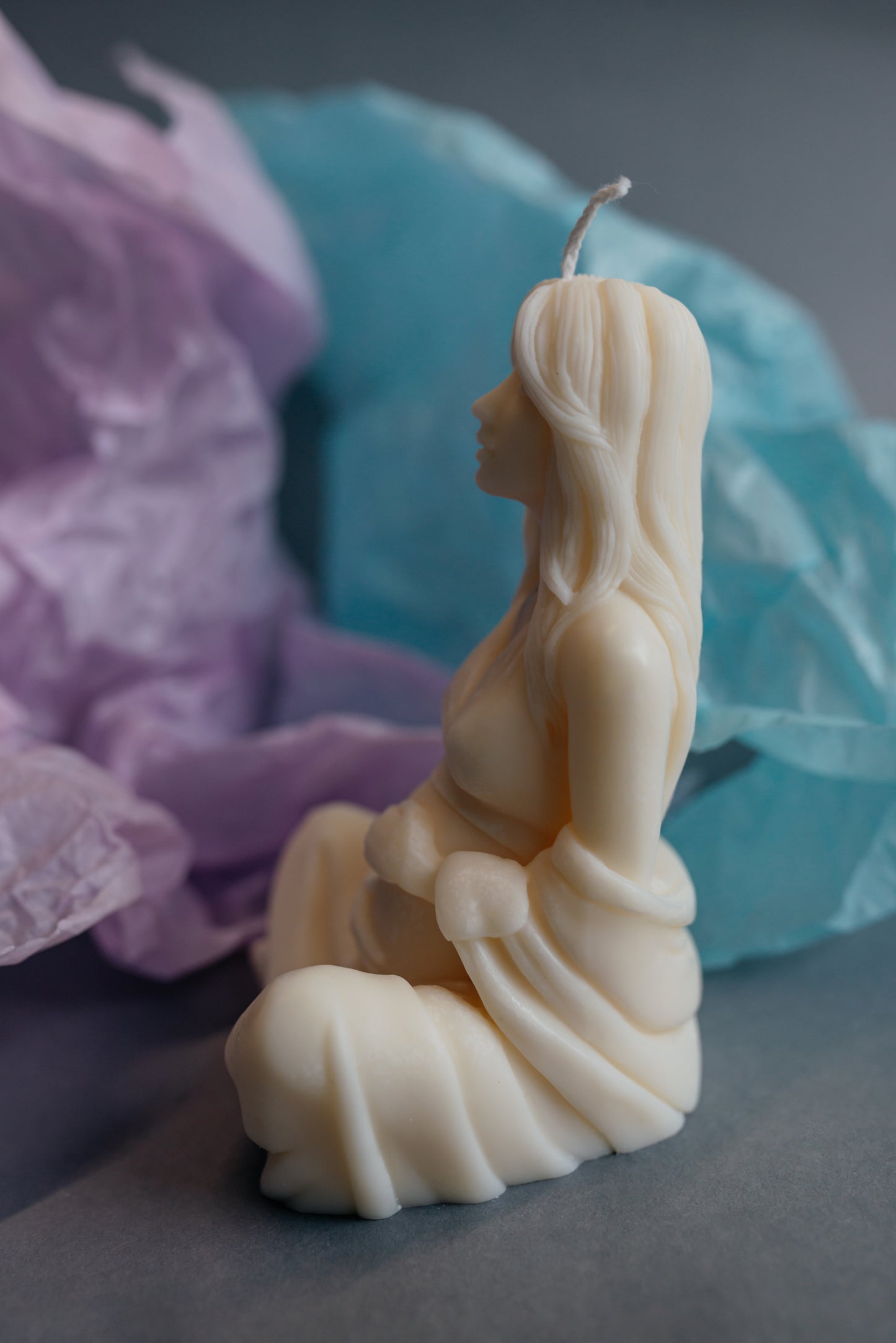 Pregnant Woman Candle | Soy Wax Gift for Moms-to-Be