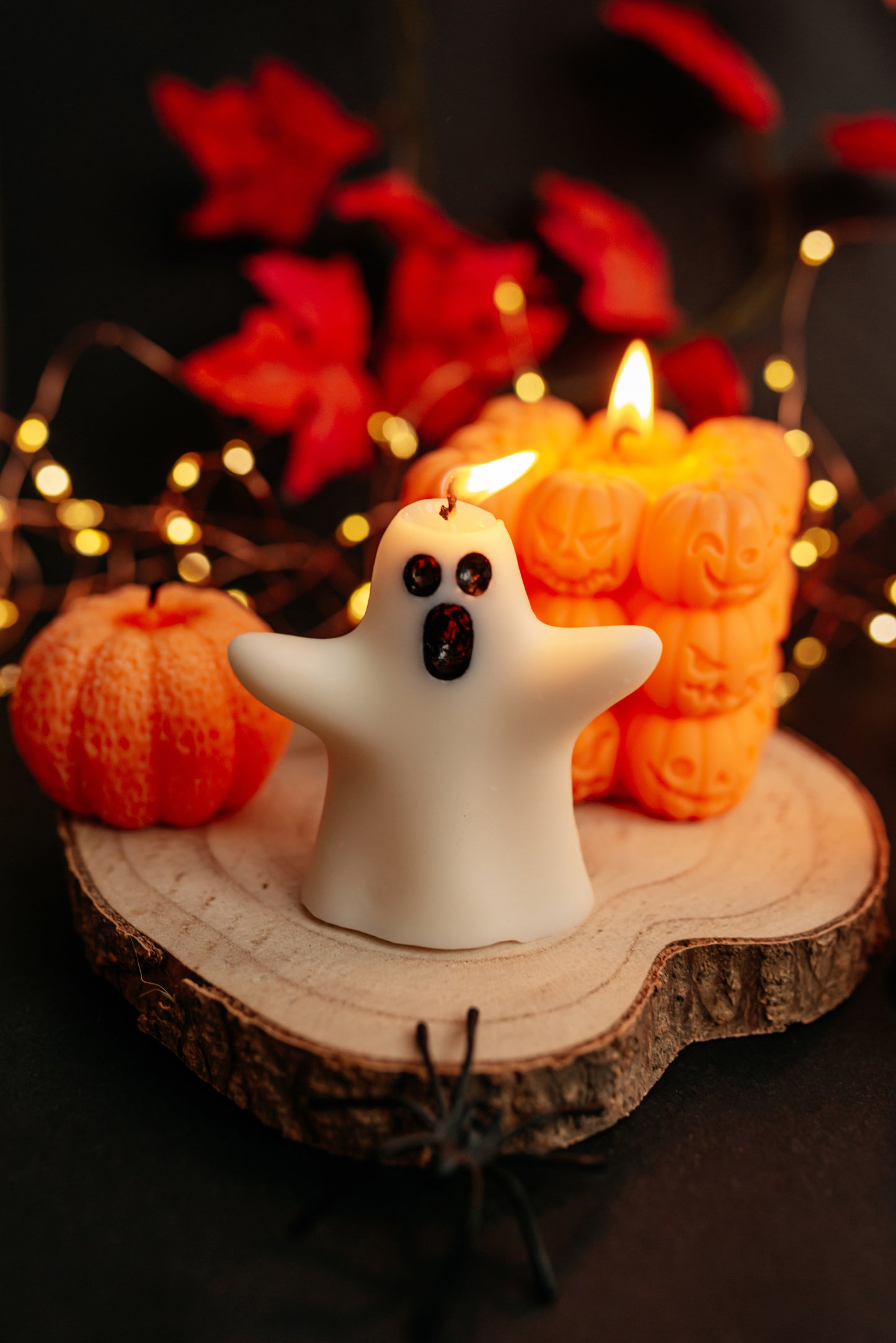 Pumpkin candles Halloween Autumn Thanksgiving gift Fall candle Fall decor