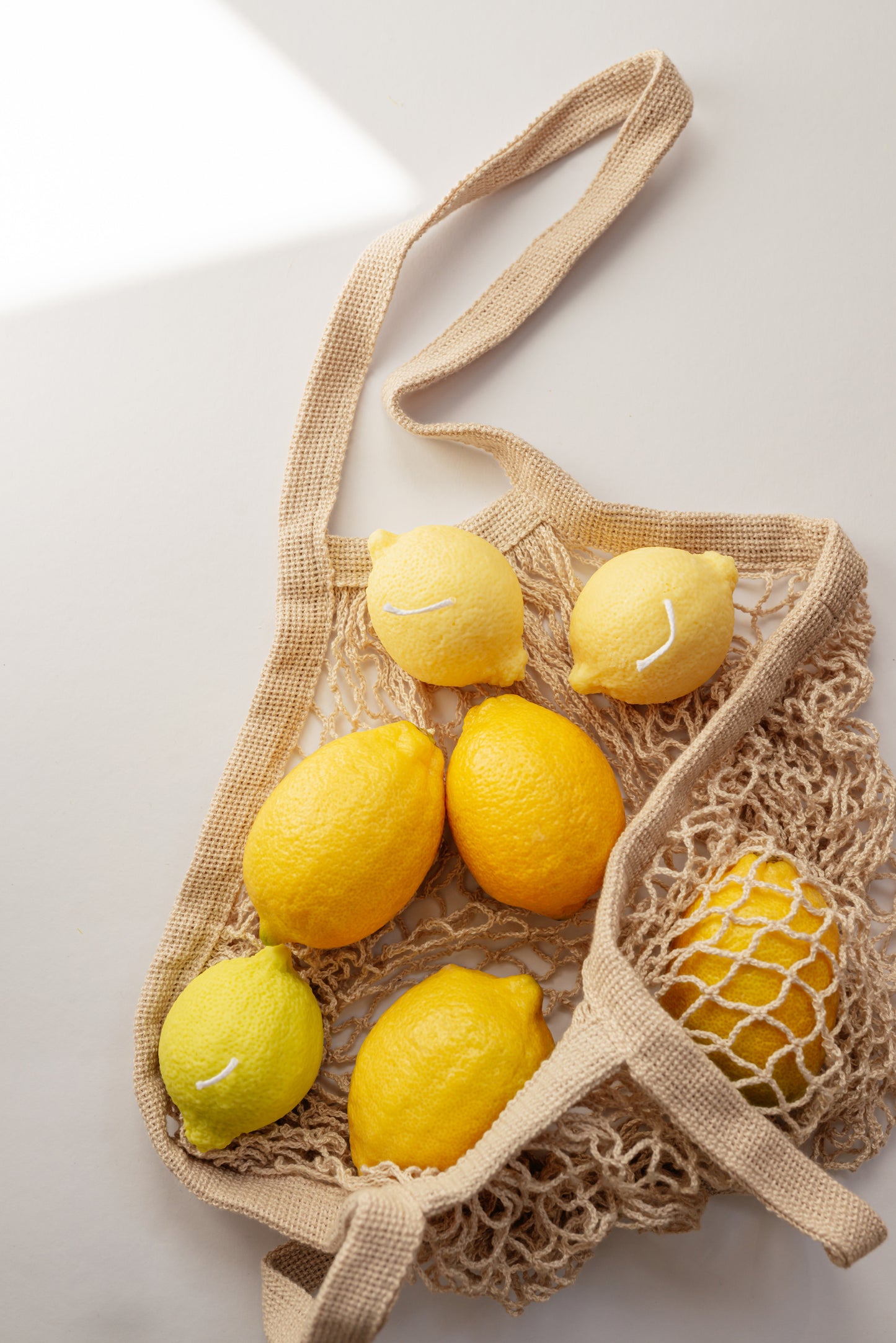 Realistic Lemon Candle: Unscented Soy Wax, Handmade Home Decor