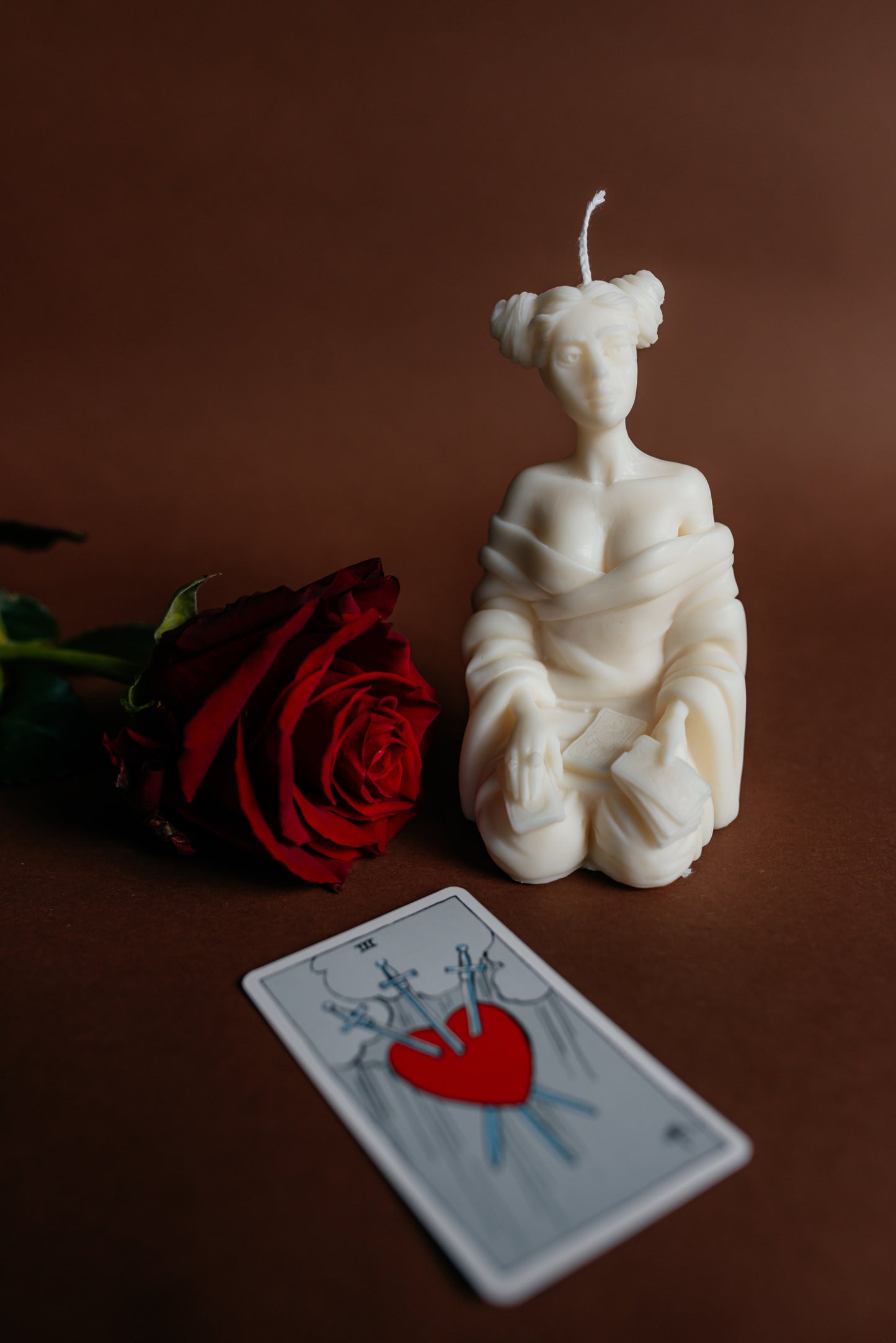 Tarot Reader Candle | Soy Wax Witchy Decor