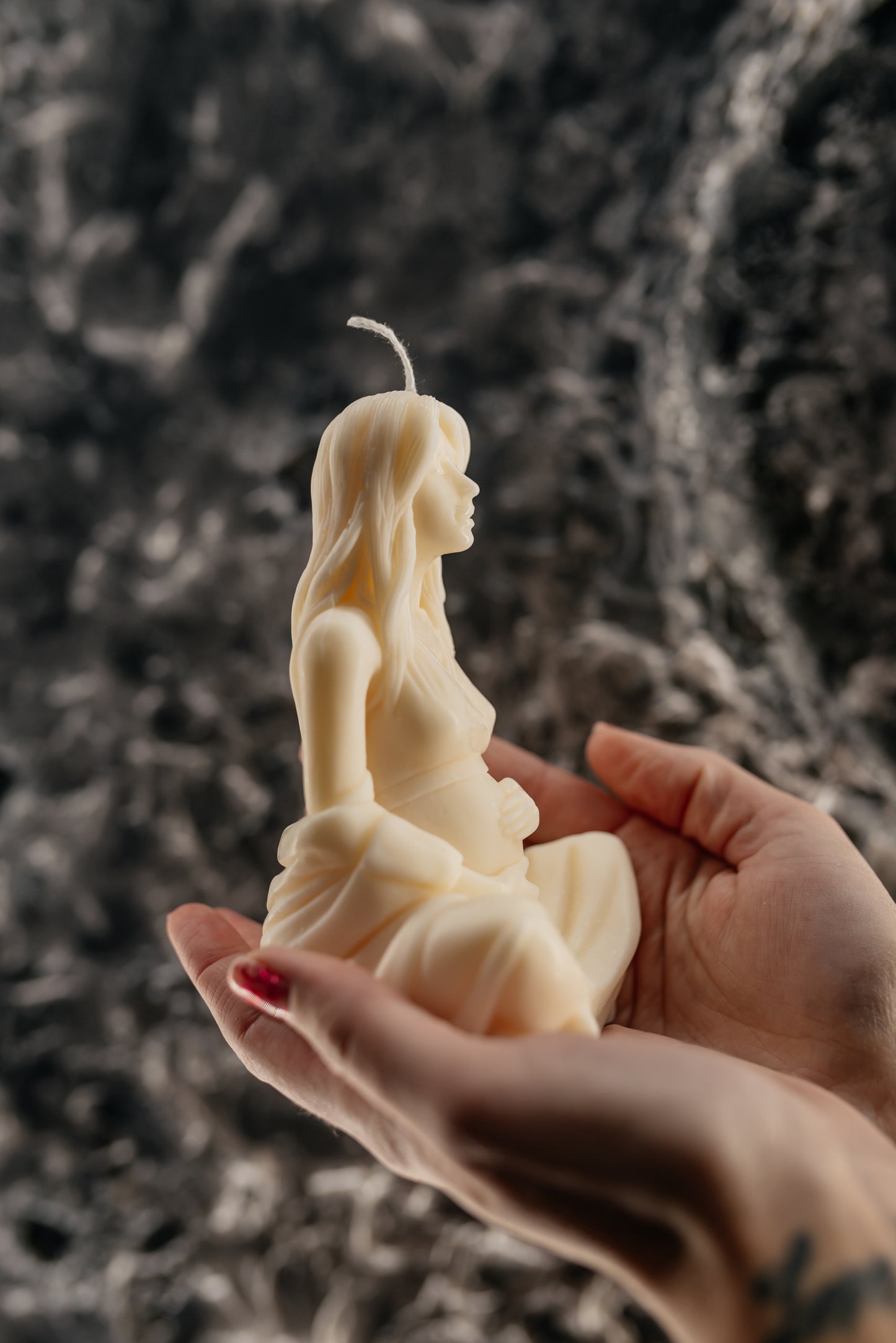 Pregnant Woman Candle | Soy Wax Gift for Moms-to-Be