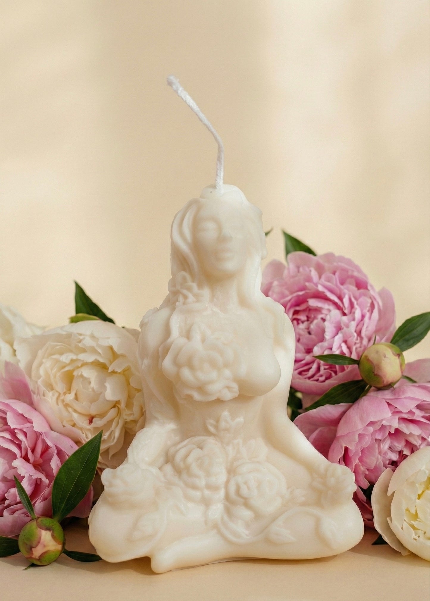 Meditation of Nature Candle | Floral Soy Wax Meditation Decor