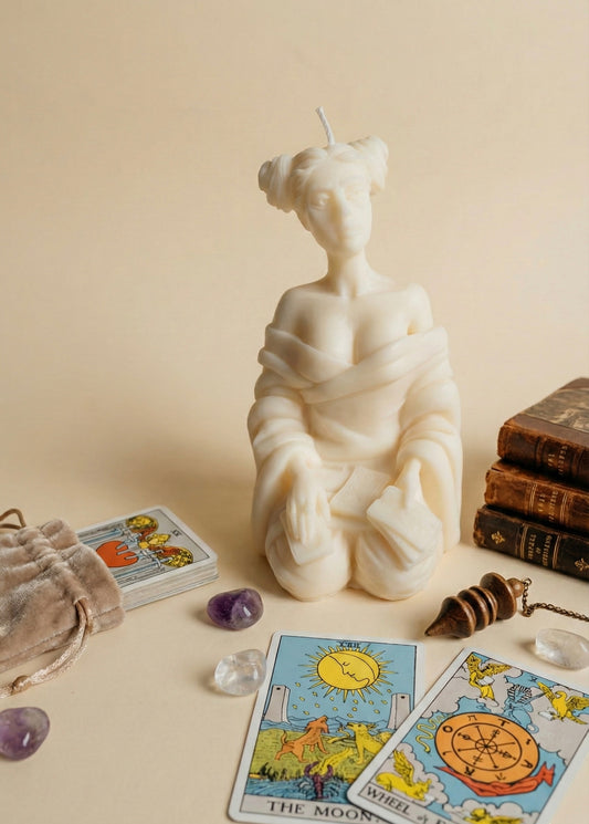 Tarot Reader Candle | Soy Wax Witchy Decor