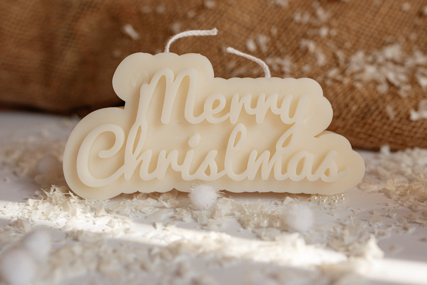 Magical Christmas Candle Gift Box – Cozy Winter Table Décor