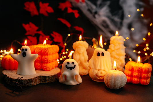 Pumpkin candles Halloween Autumn Thanksgiving gift Fall candle Fall decor