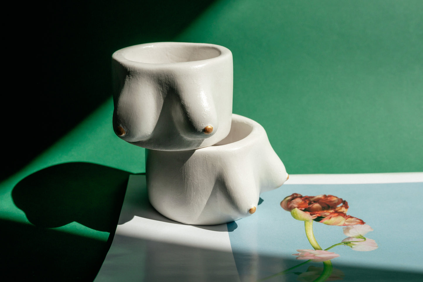 Empowerment Boob Candle Holder | Breast Cancer Awareness Gift & Self-Check Reminder